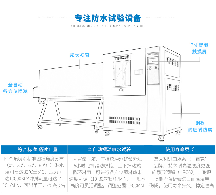 全自動防水試驗箱