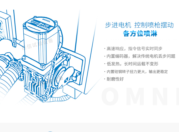 沖淋水溫可高達(dá)80℃±5℃