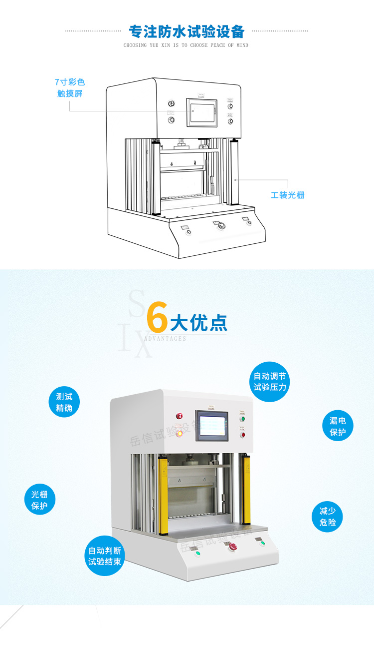 防水透氣檢測儀